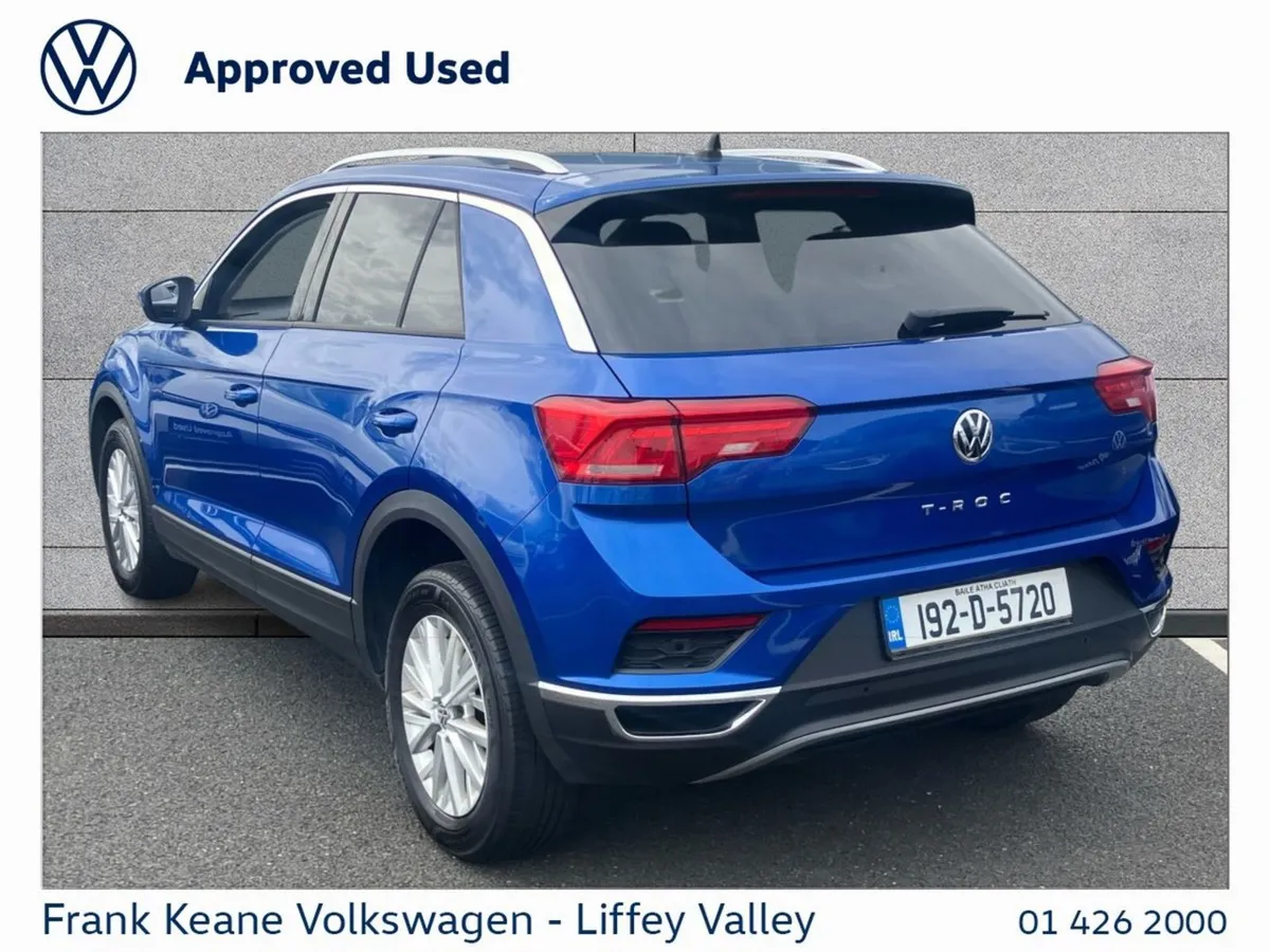 Volkswagen T-Roc Design 1.0tsi 115BHP  carplay An - Image 3