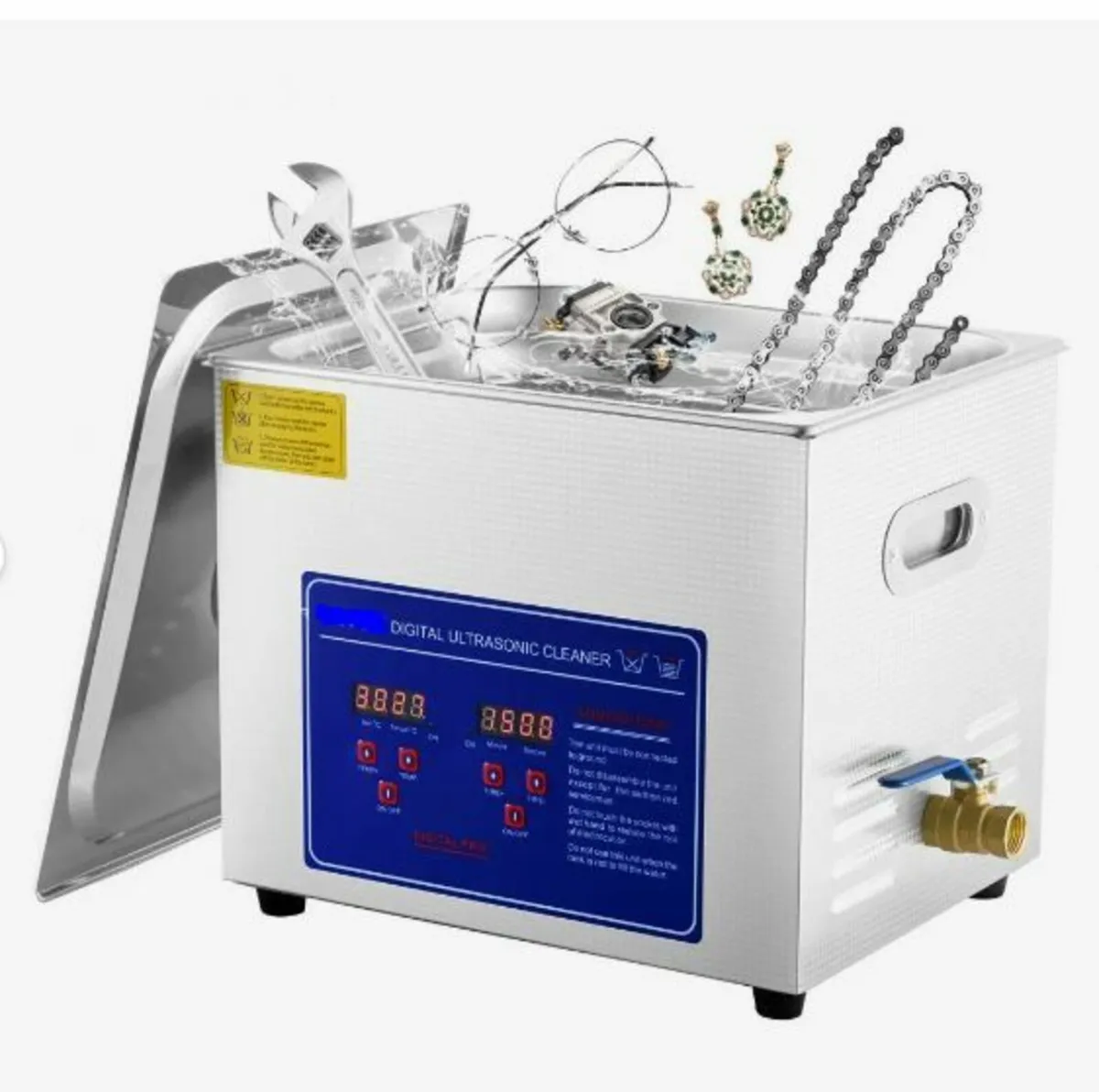 Professional Ultrasonic Cleaner, 9.5 L - Image 1