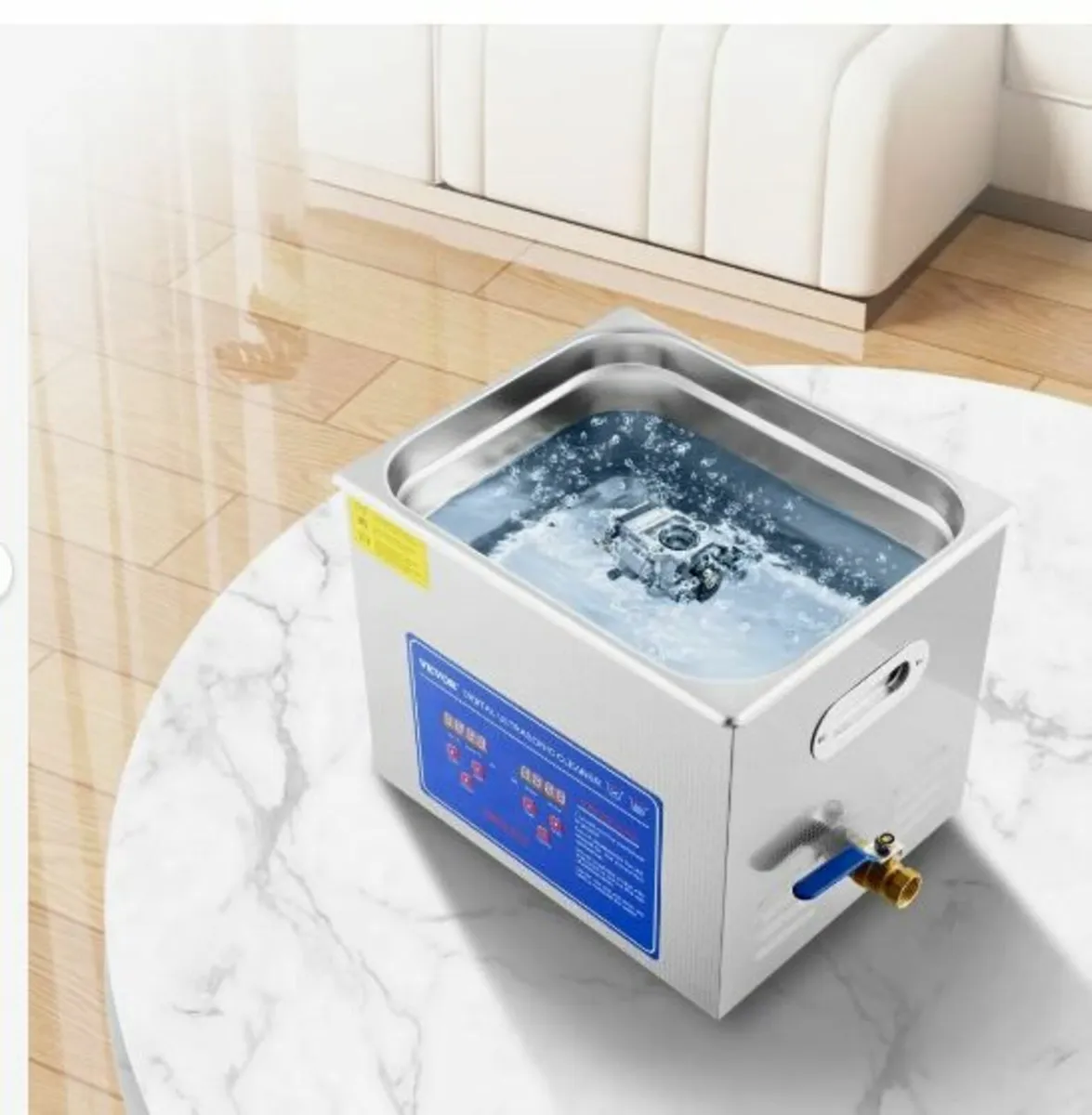 Professional Ultrasonic Cleaner, 9.5 L - Image 4