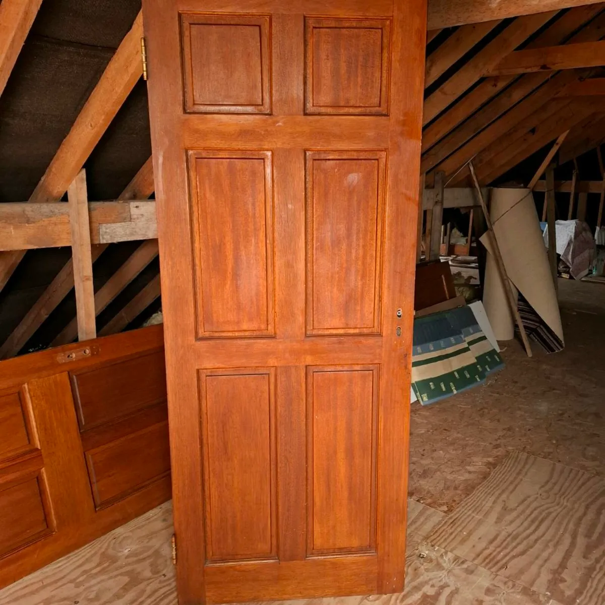 Mahogany doors - Image 1