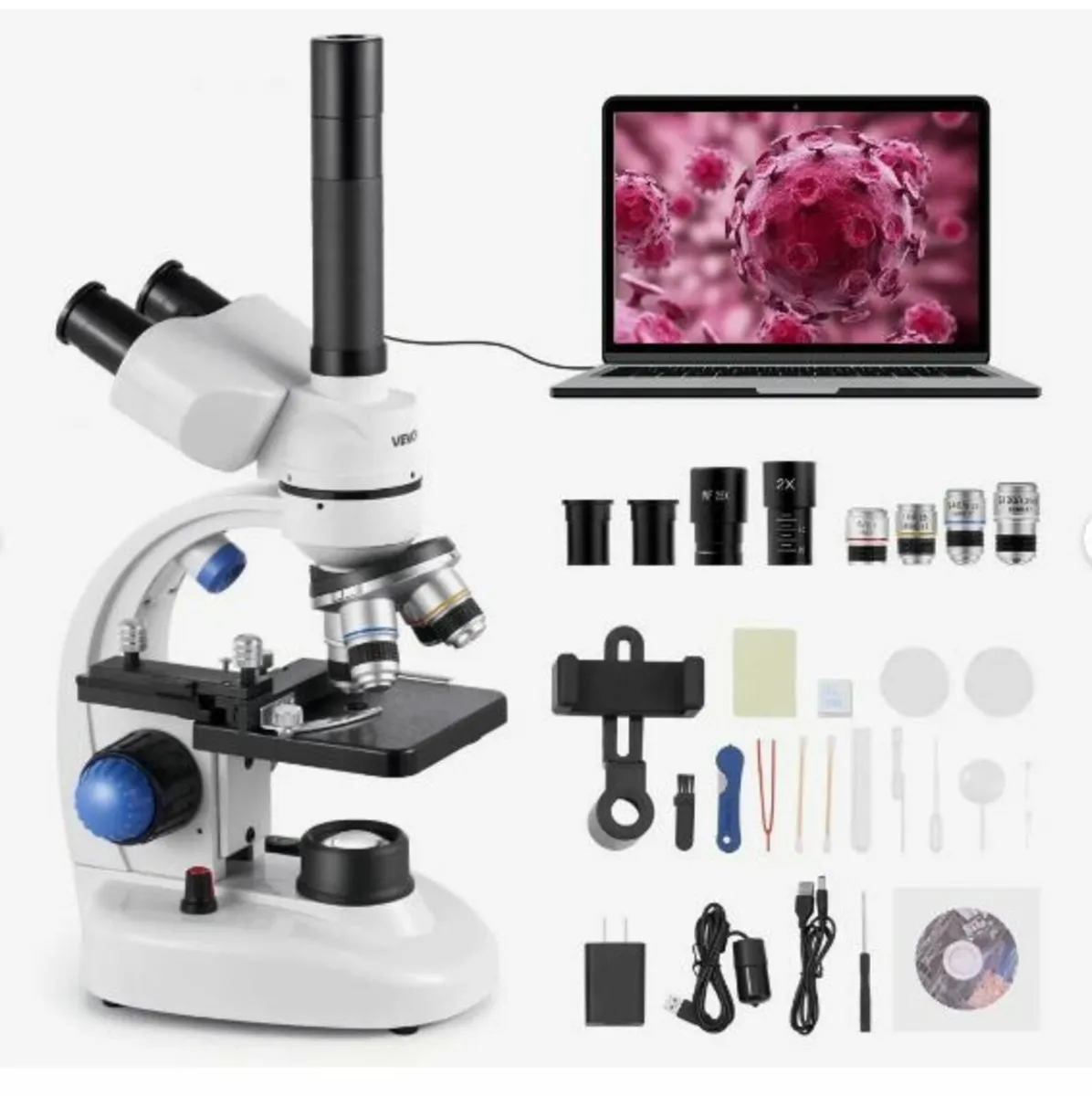 Trinocular Microscope for Adult - Image 3