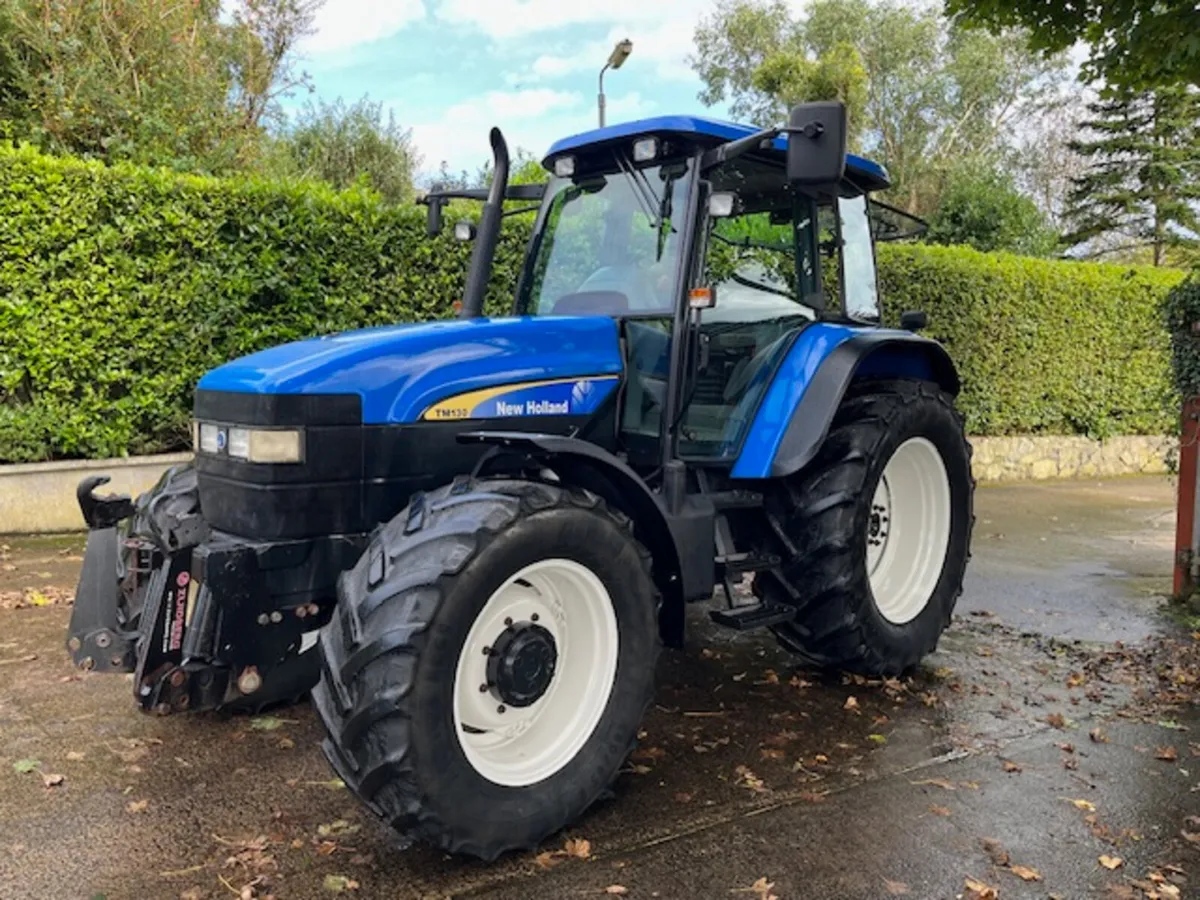 2007 New Holland TM 130 R/Command c/w F/Link & PTO - Image 2