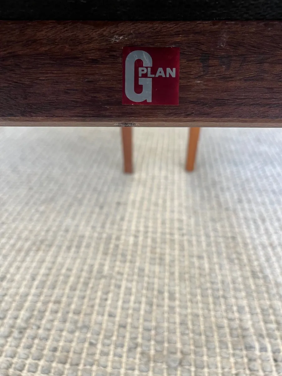 G-plan Mid century dining chairs and table - Image 2