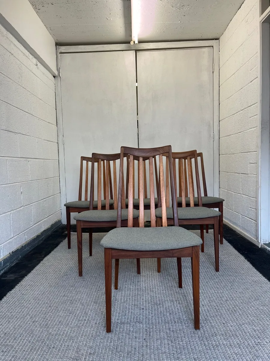 G-plan Mid century dining chairs and table - Image 1