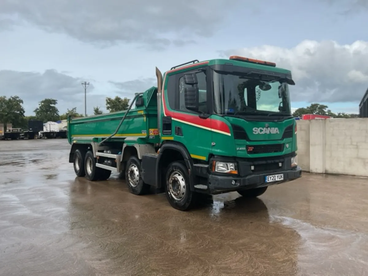 2020 Scania P410 8x4 Tipper - Image 1