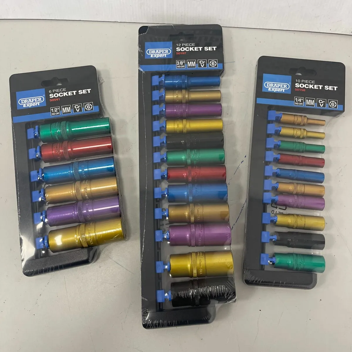 Draper EXPERT 1/2", 3/8" & 1/4" 3 PACK