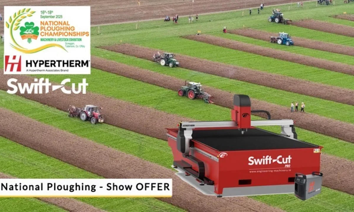 Ploughing Offer - Swifcut CNC PLASMA MACHINE - Image 1