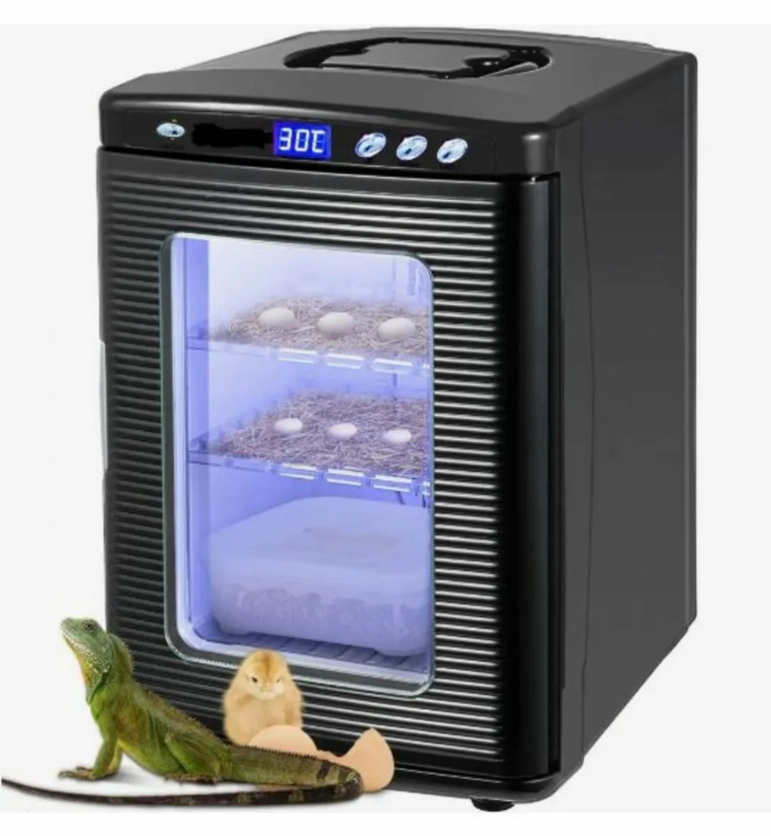 Happybuy Black Reptile Incubator 25L - Image 1
