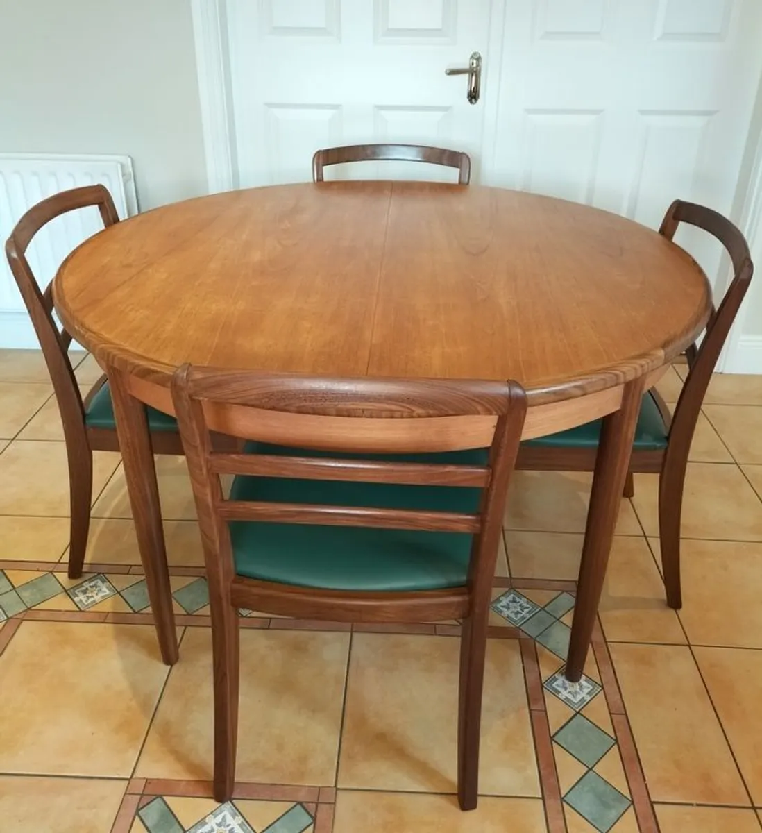 Mid Century Retro Vintage G Plan Dining Table & Chairs - Image 3