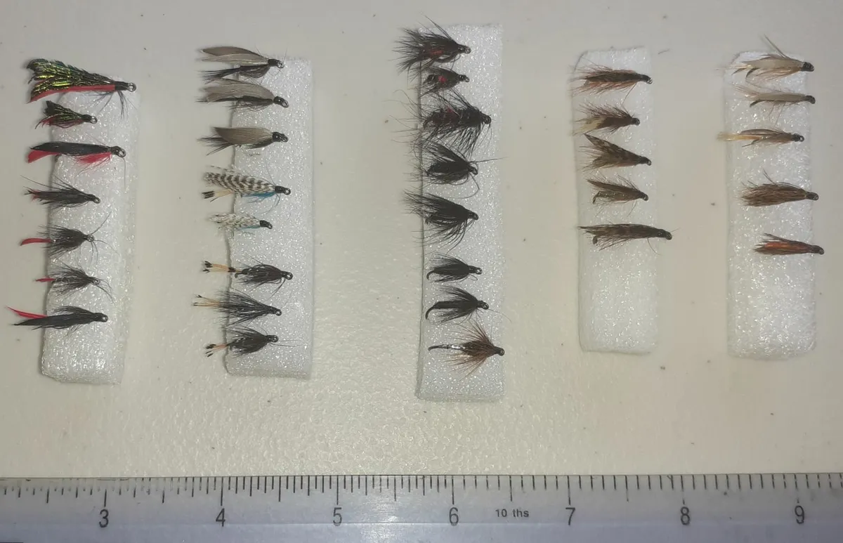 Trout wet flies various