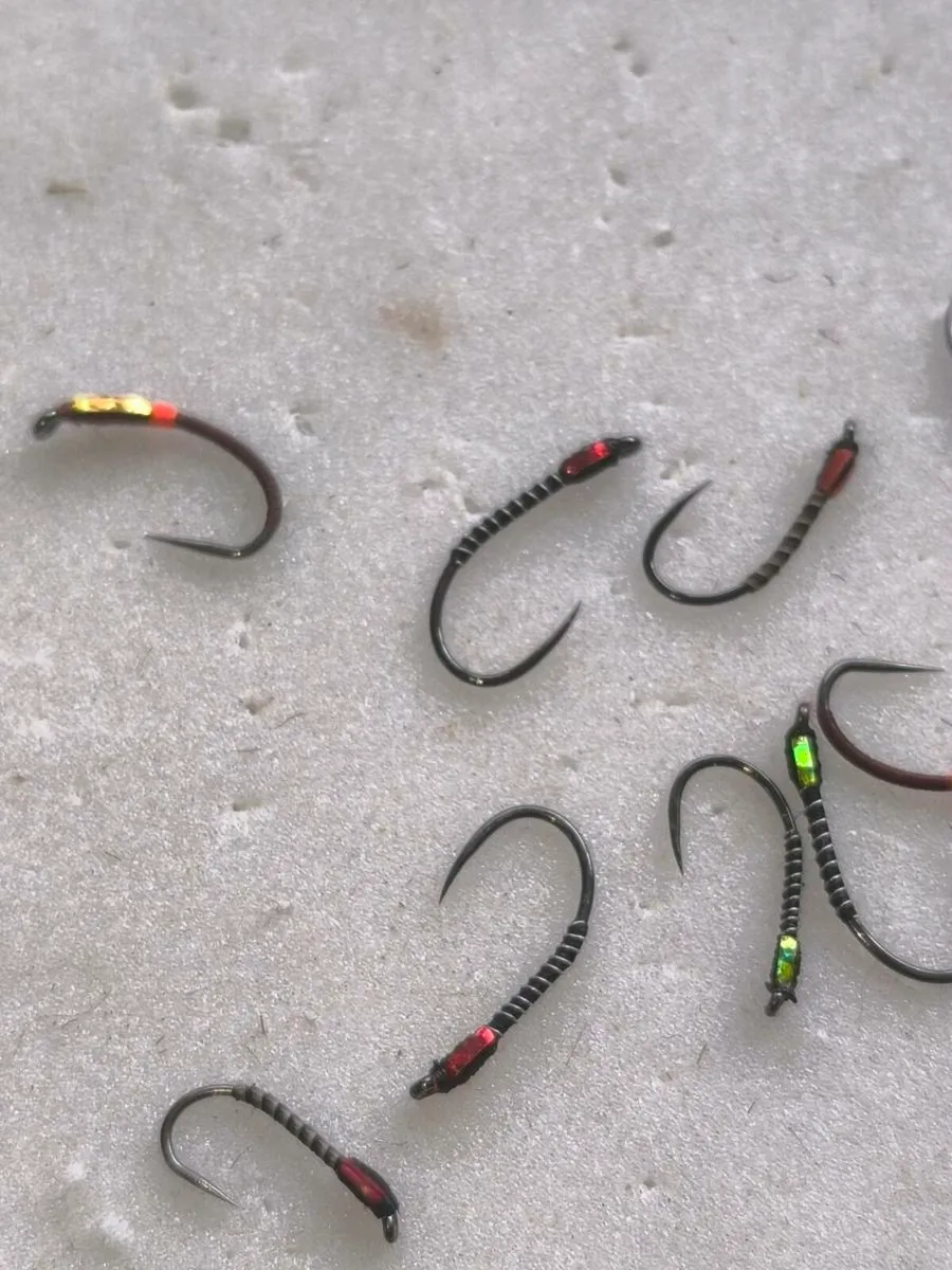 Mixed buzzers bags of 1 dozen fly fishing trout - Image 2