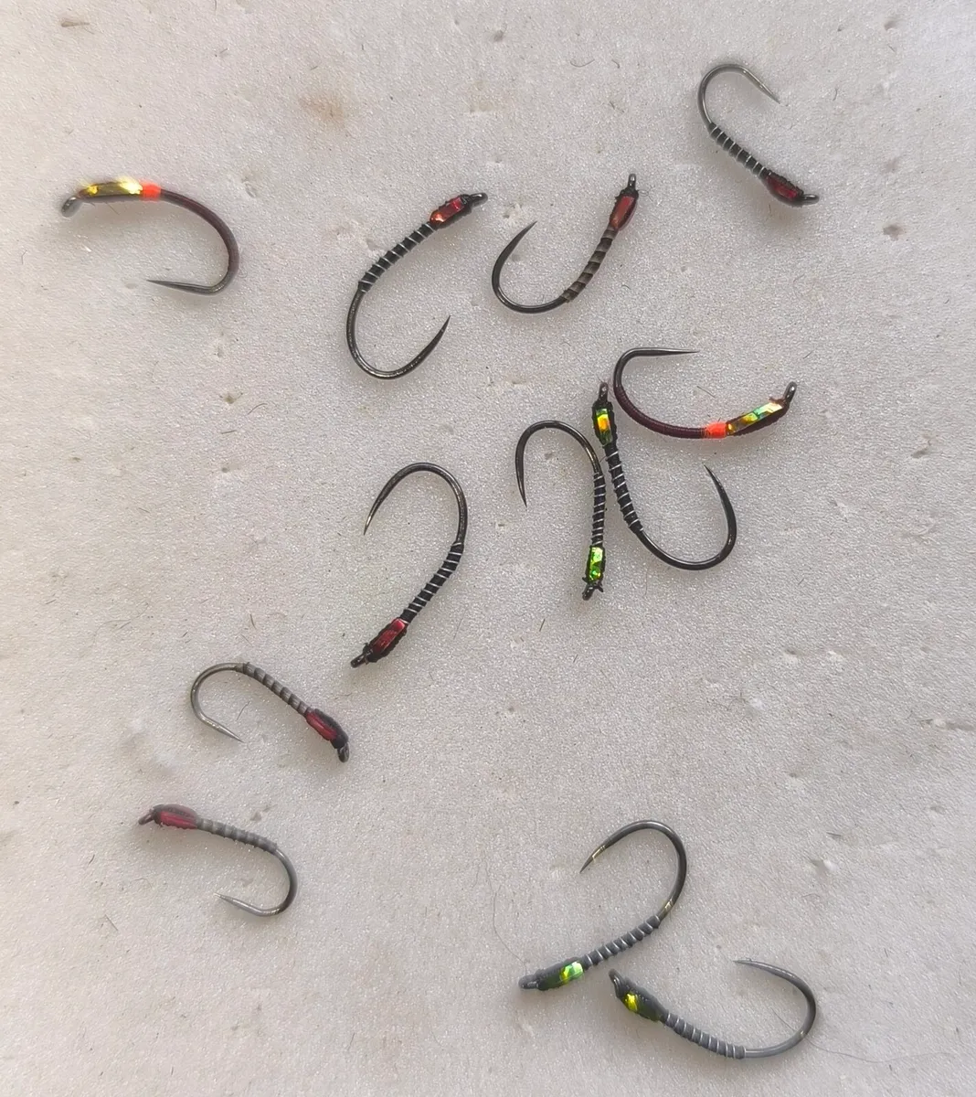 Mixed buzzers bags of 1 dozen fly fishing trout - Image 3