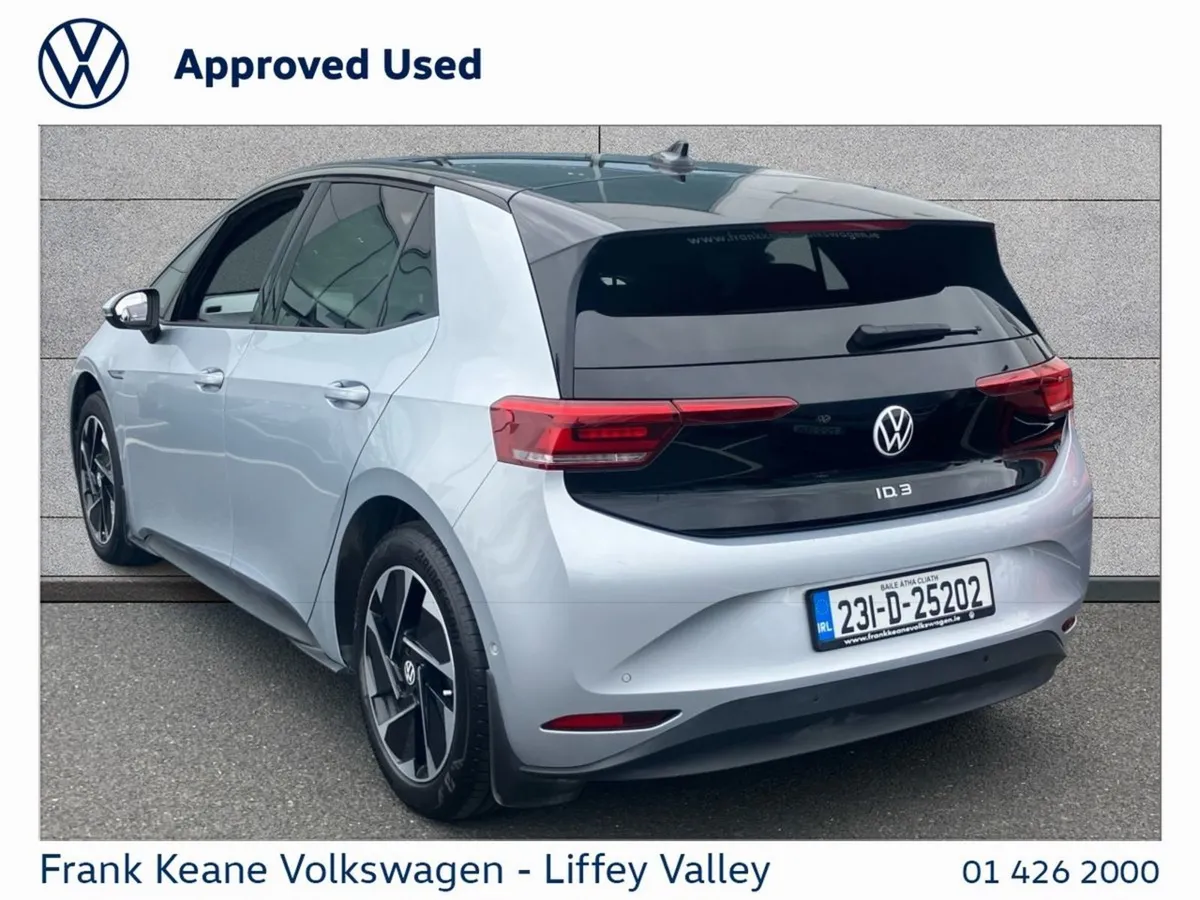Volkswagen ID.3 58kwh Life DX 204HP Rear View Cam - Image 3