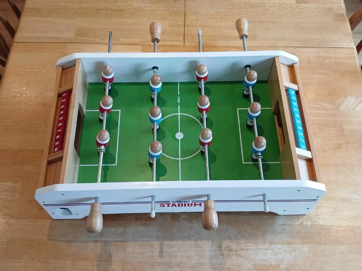 VILAC - Mini Wooden Table Football - Image 3