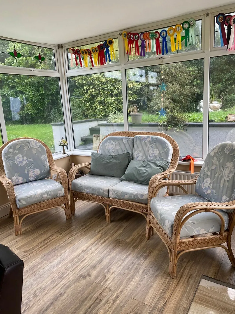 Wicker Conservatory Set - Image 1