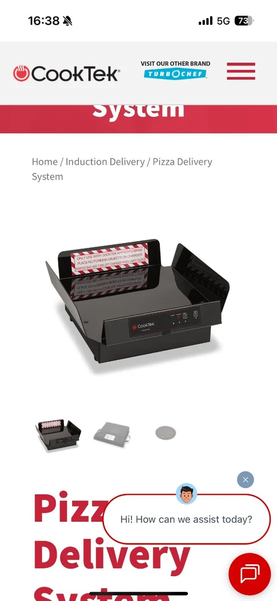 Pizza delivery system Cooktek - Image 1