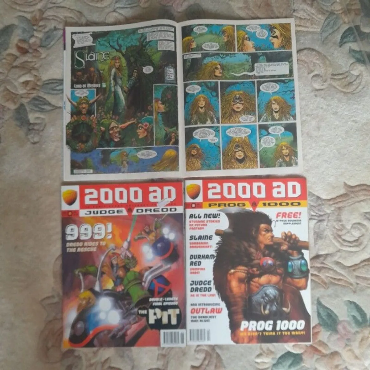 2000 AD Judge Dredd comics - Image 3