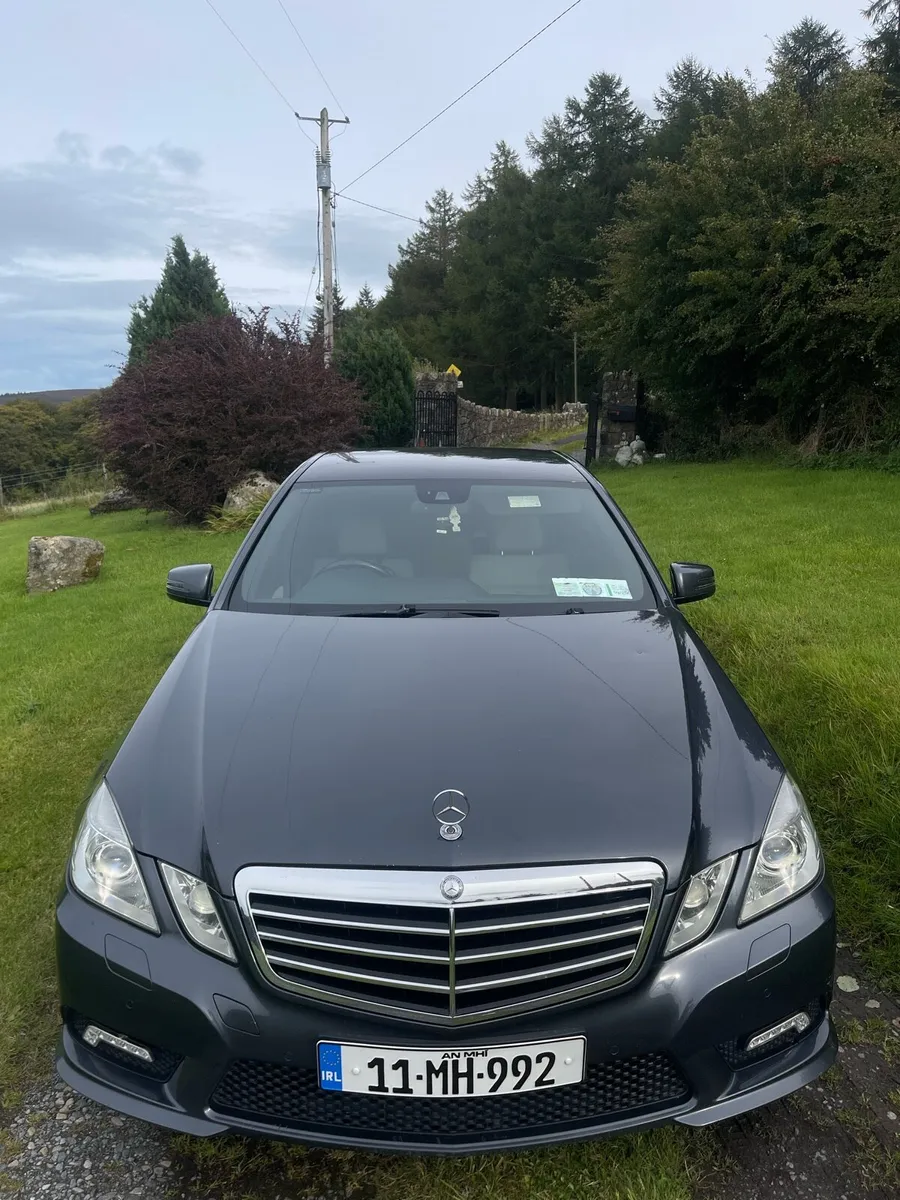 Mercedes Benz E200 AMG Line NCT AND TAXED - Image 2