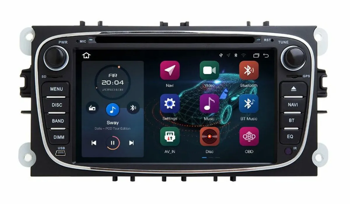 7" Android radio Mondeo Focus Galaxy C-Max - Image 2