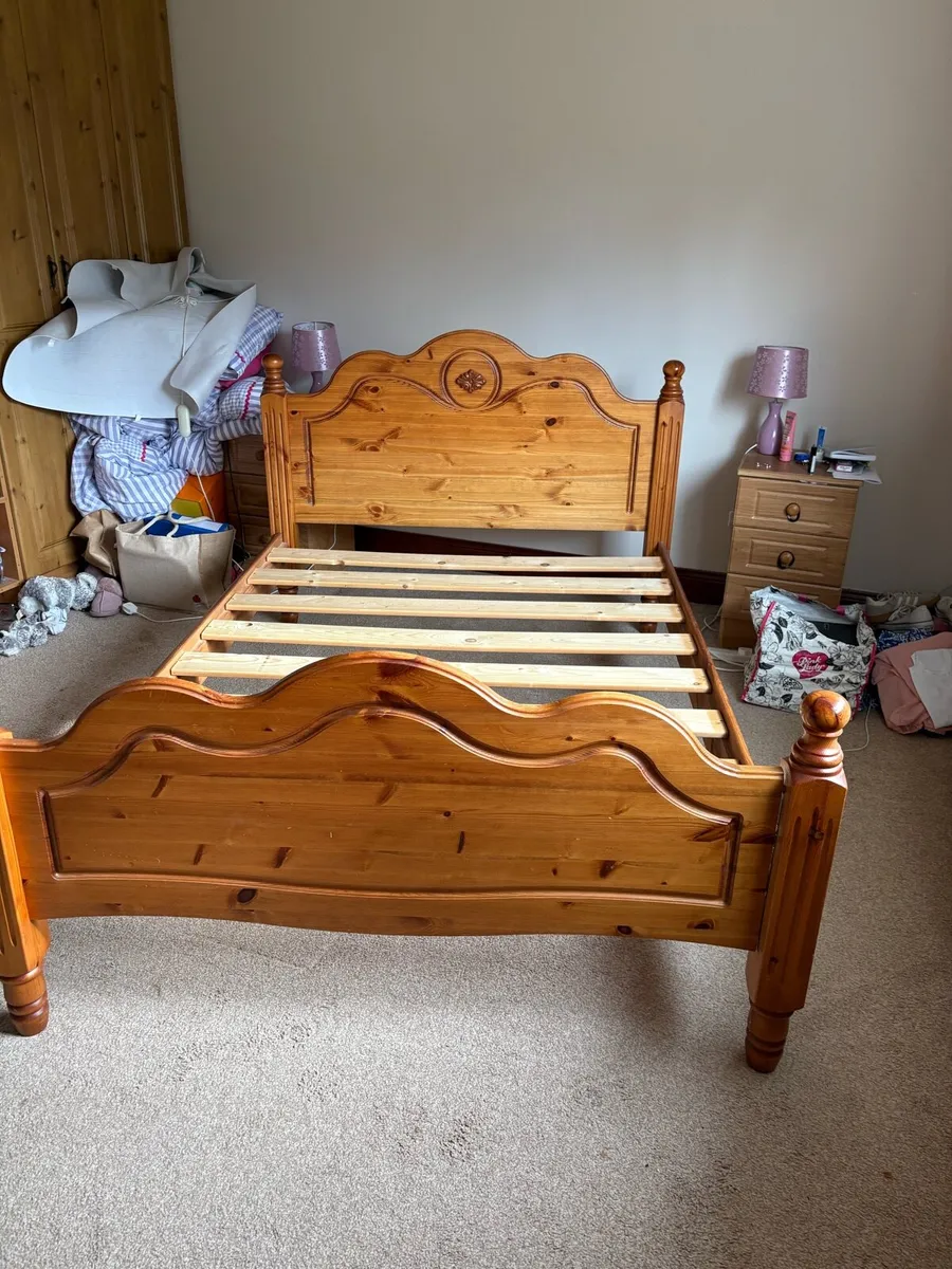Double bed frame - Image 1