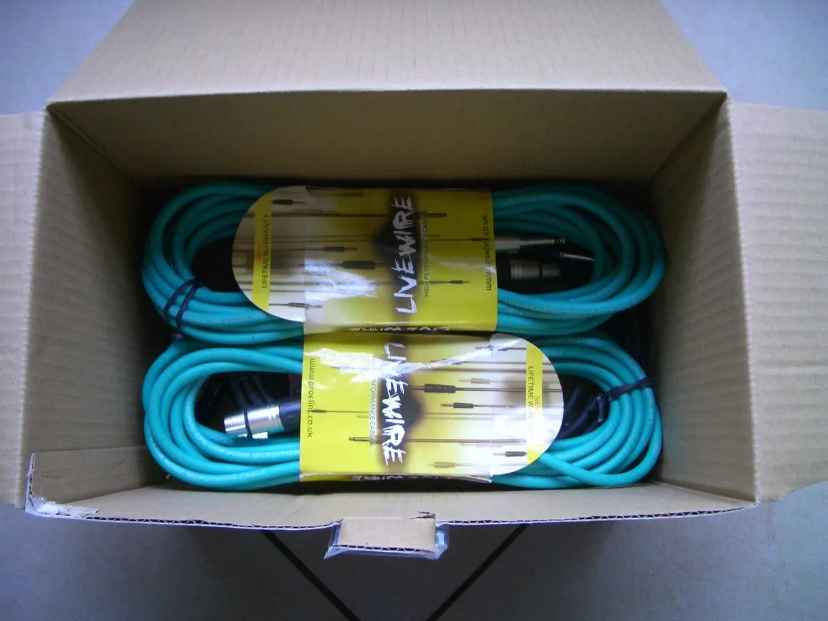 NEW MICROPHONE CABLES - Image 1