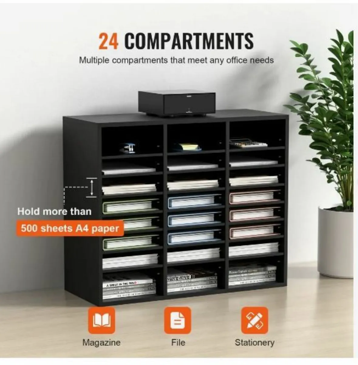 Wood Literature Organizer - Image 4