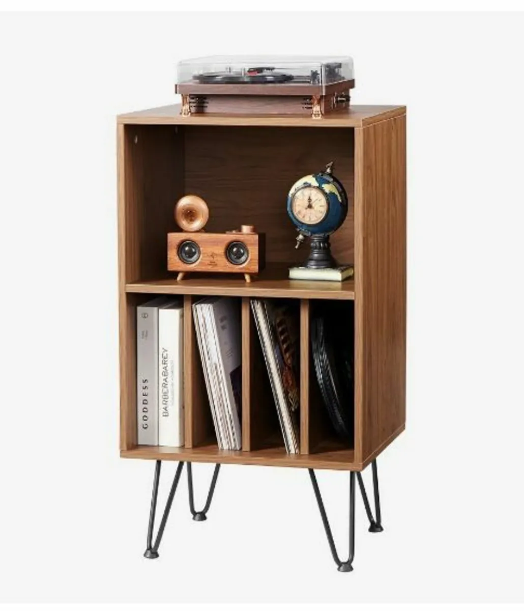 Record Player Stand, 3 Tiers Turntable - Image 3