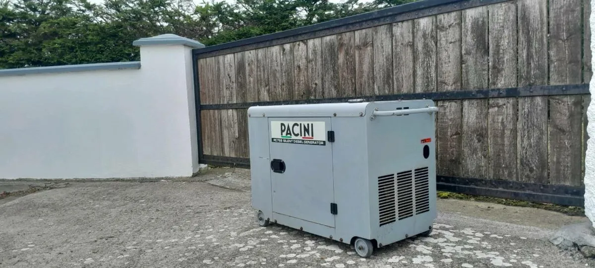 PACINI 7.7KVA DIESEL GENERATOR - Image 3