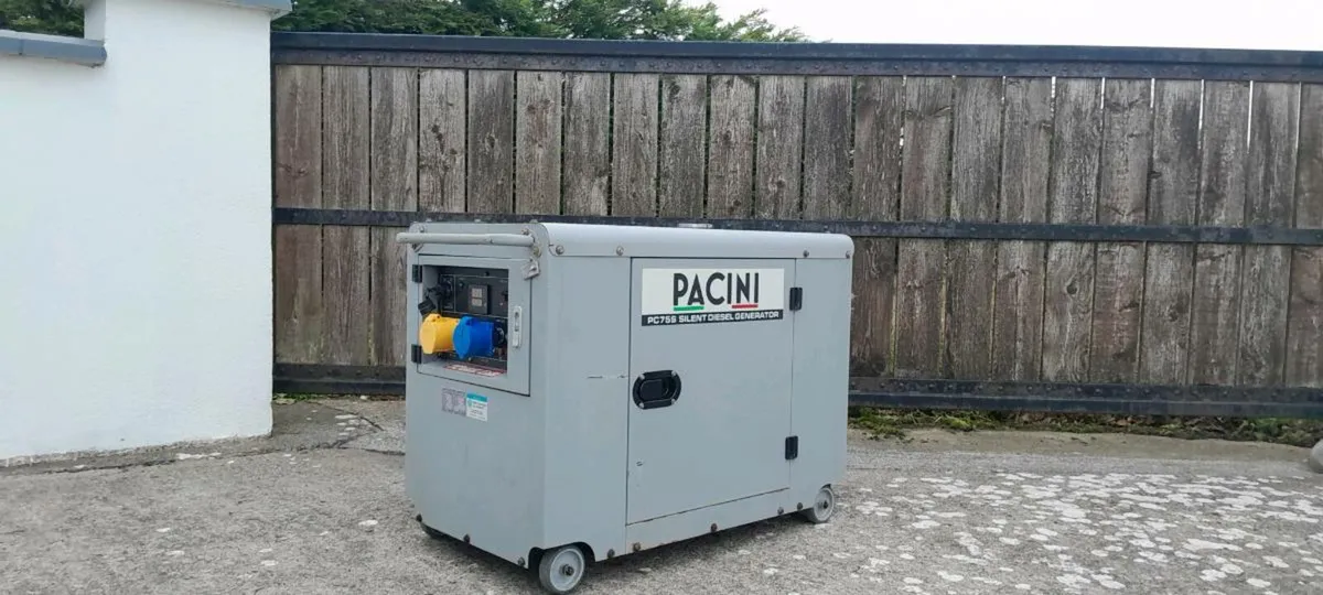 PACINI 7.7KVA DIESEL GENERATOR - Image 4