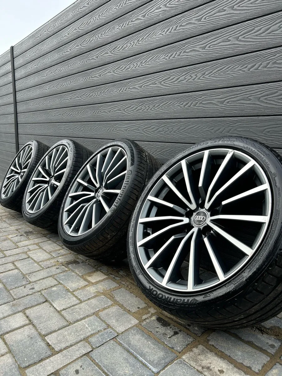 19” GENUINE AUDI A5 S-LINE  ALLOY WHEELS & TYRES - Image 1