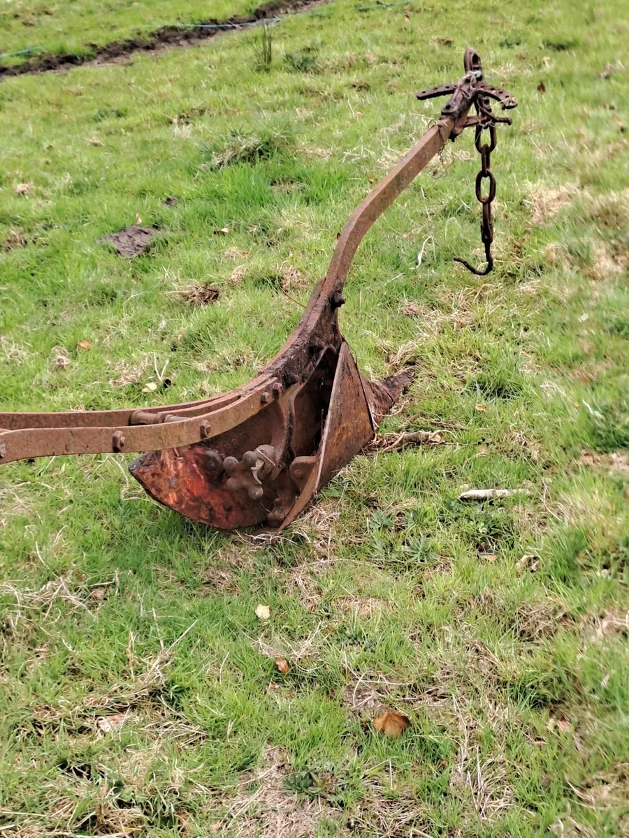 Vintage horse plough - Image 3