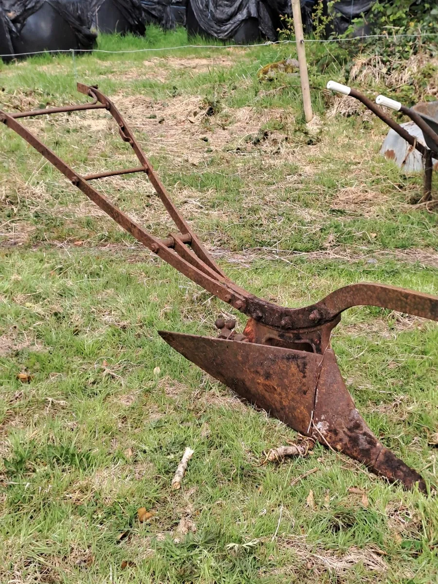 Vintage horse plough - Image 4