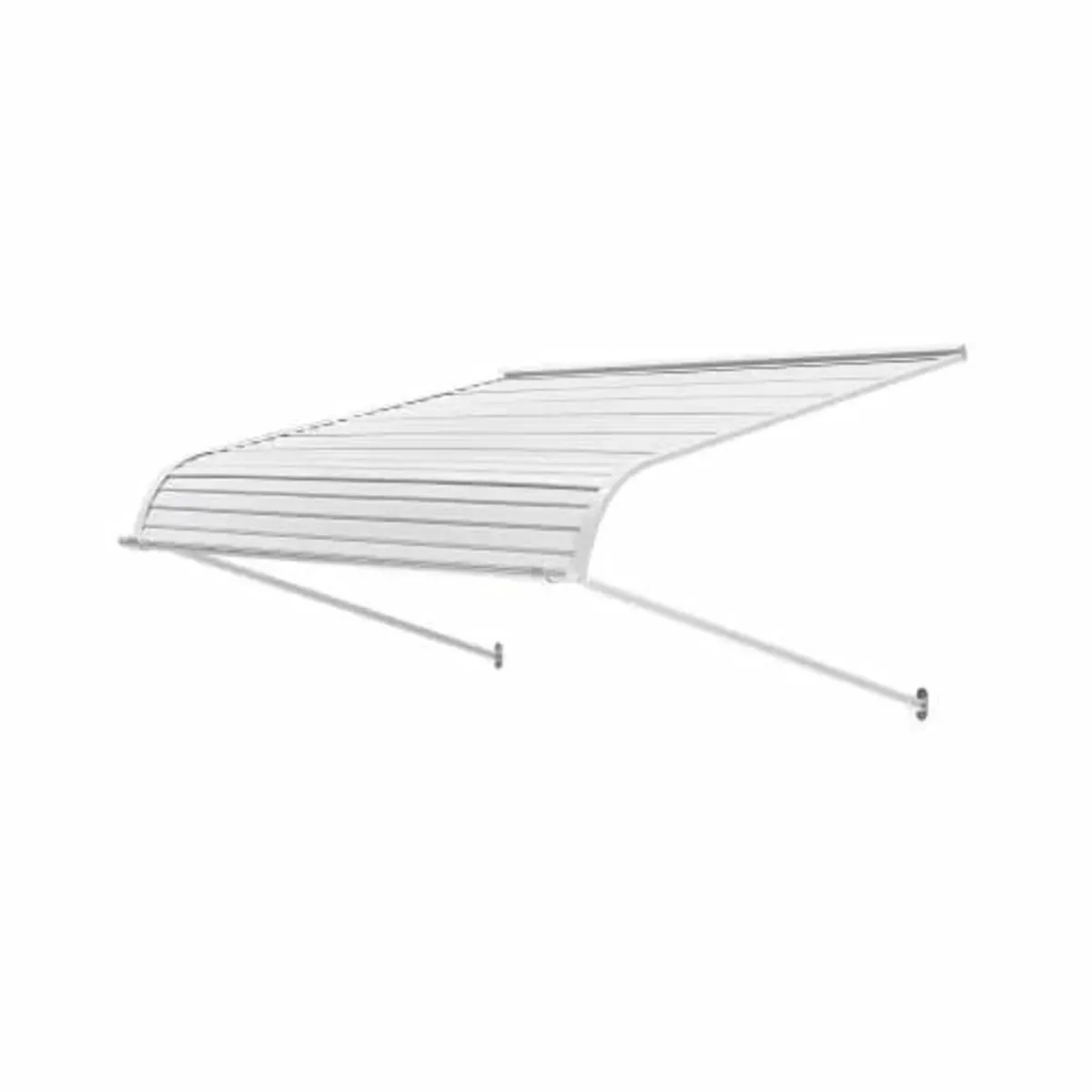 Window Awning Door Canopy 48x42 in Aluminum Alloy - Image 1