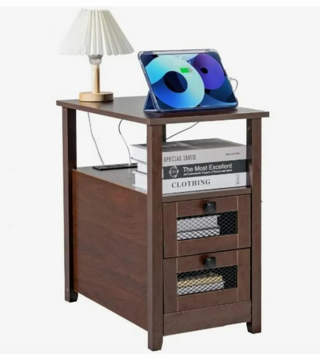 Farmhouse End Table - Image 1