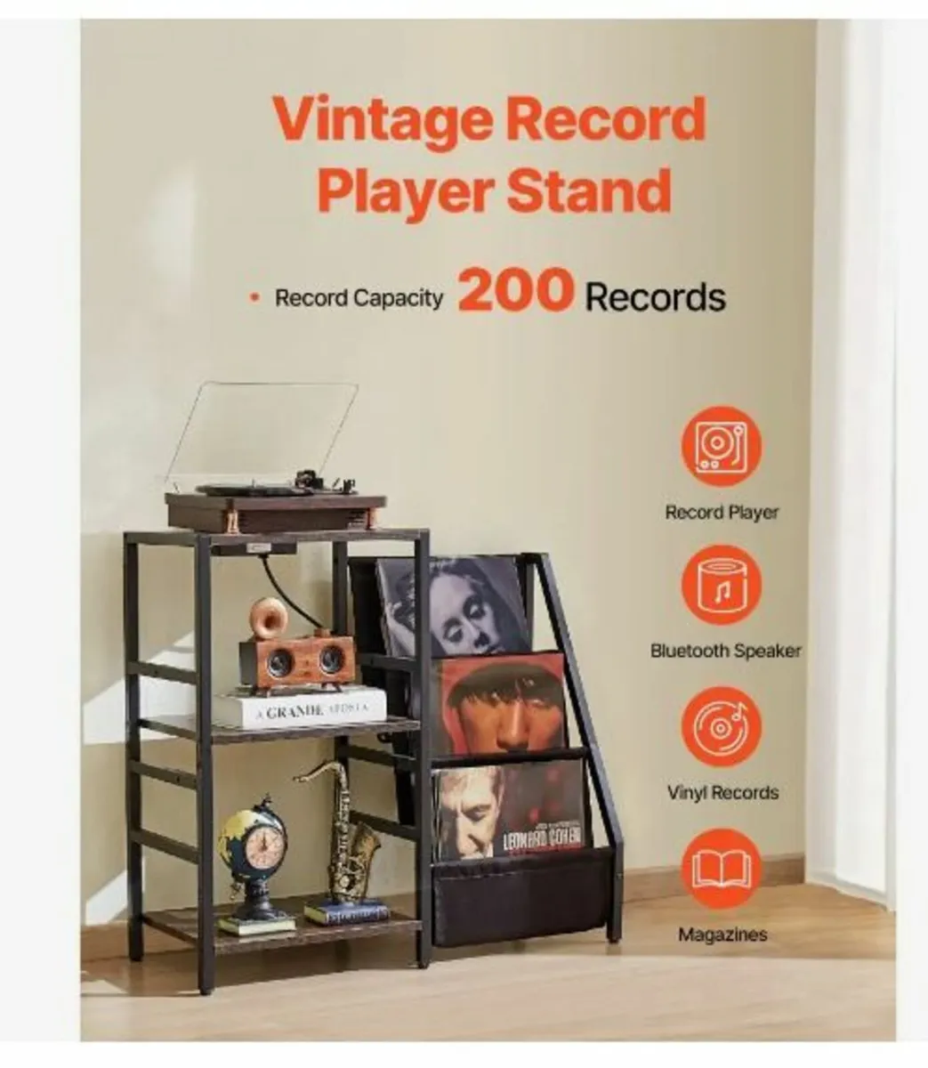 Record Player Stand - Image 2