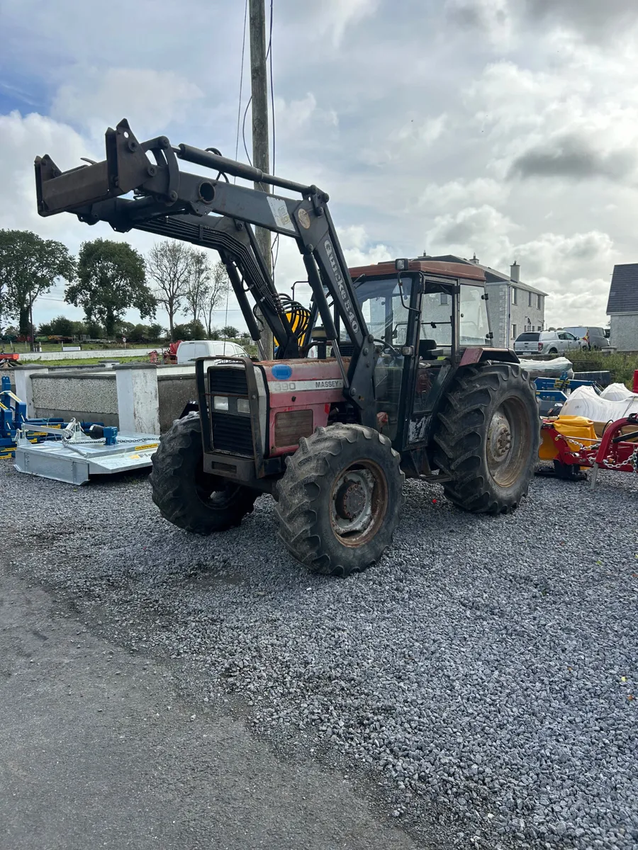 1988 Massey Ferguson 390 c/w Loader - Image 1
