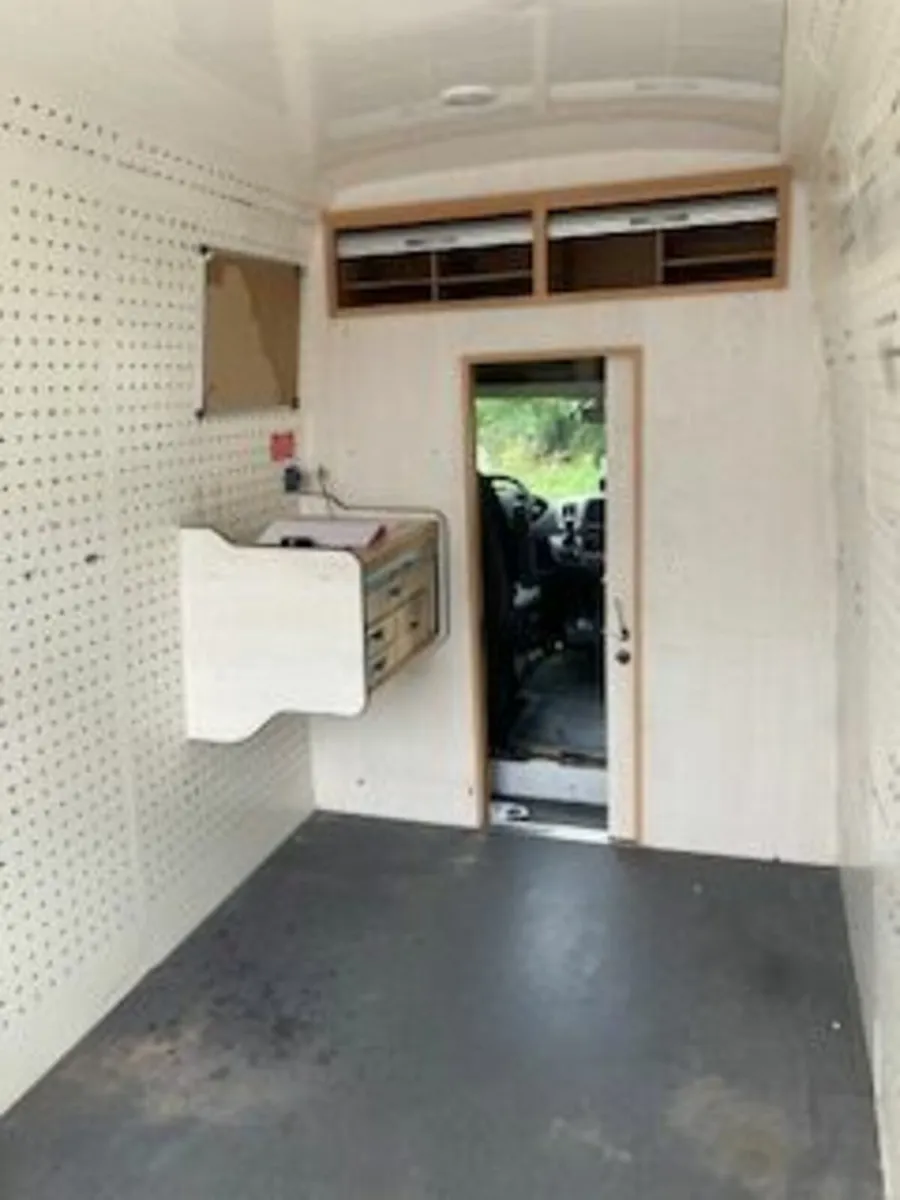 Full Ducato mobile workshop fitout (steel) - Image 1
