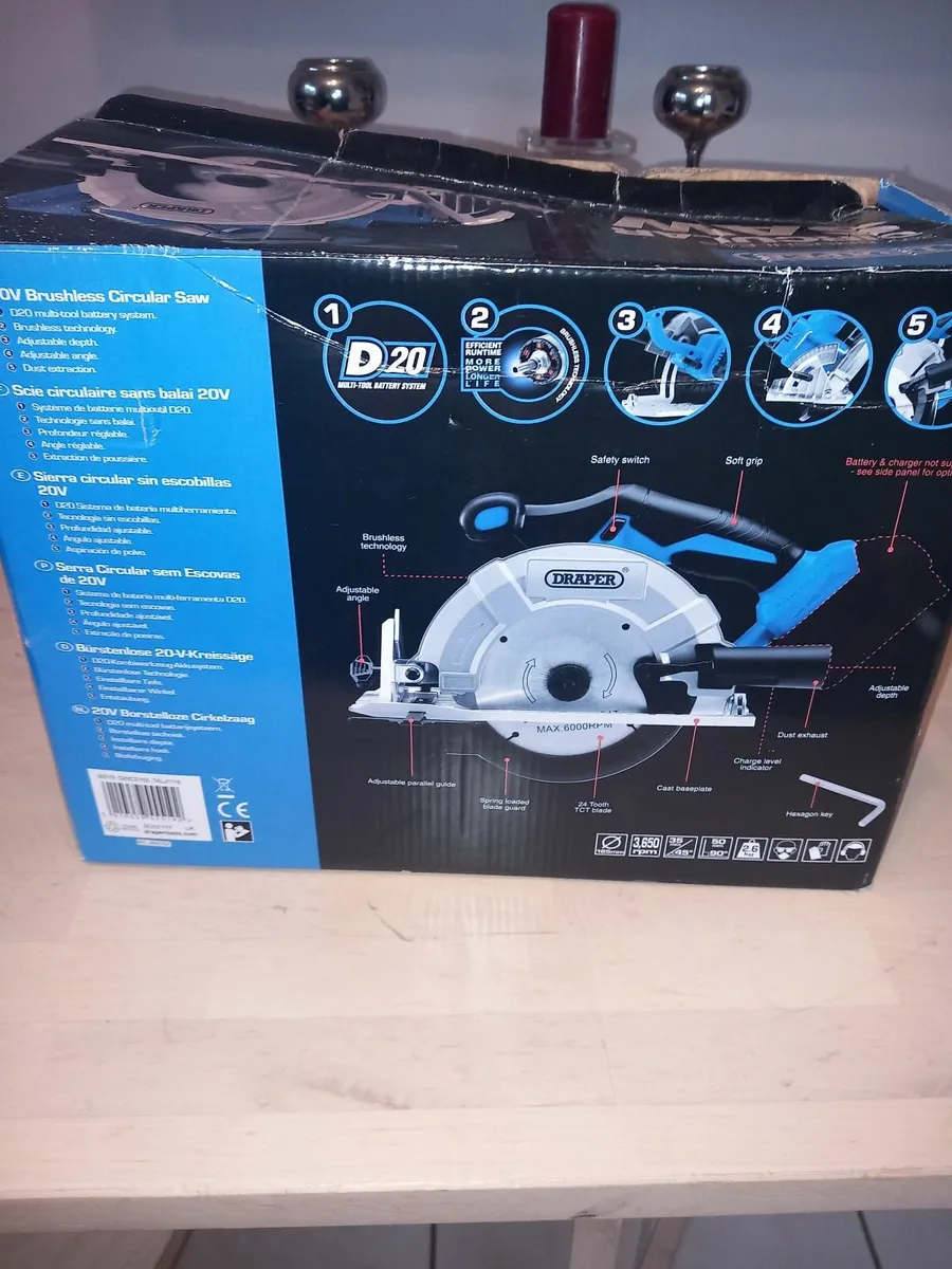 Draper d20 circular saw - Image 4