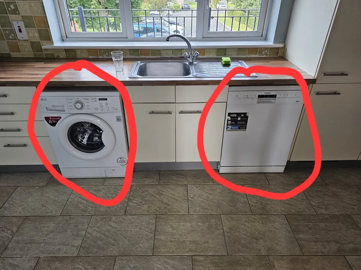 Wash machine and dish washer for sale - Image 3