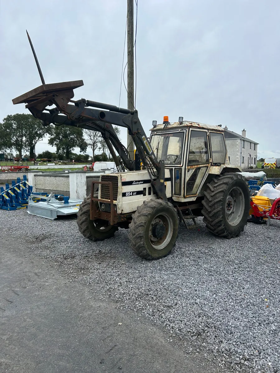1983 Lamborghini 854 c/w Loader - Image 1