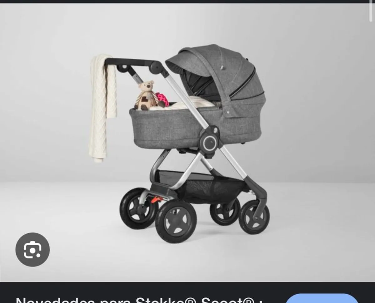 Stokke Carrycot and Pram - Image 1