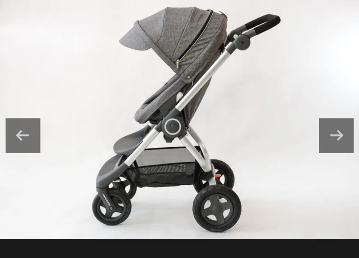 Stokke Carrycot and Pram - Image 2