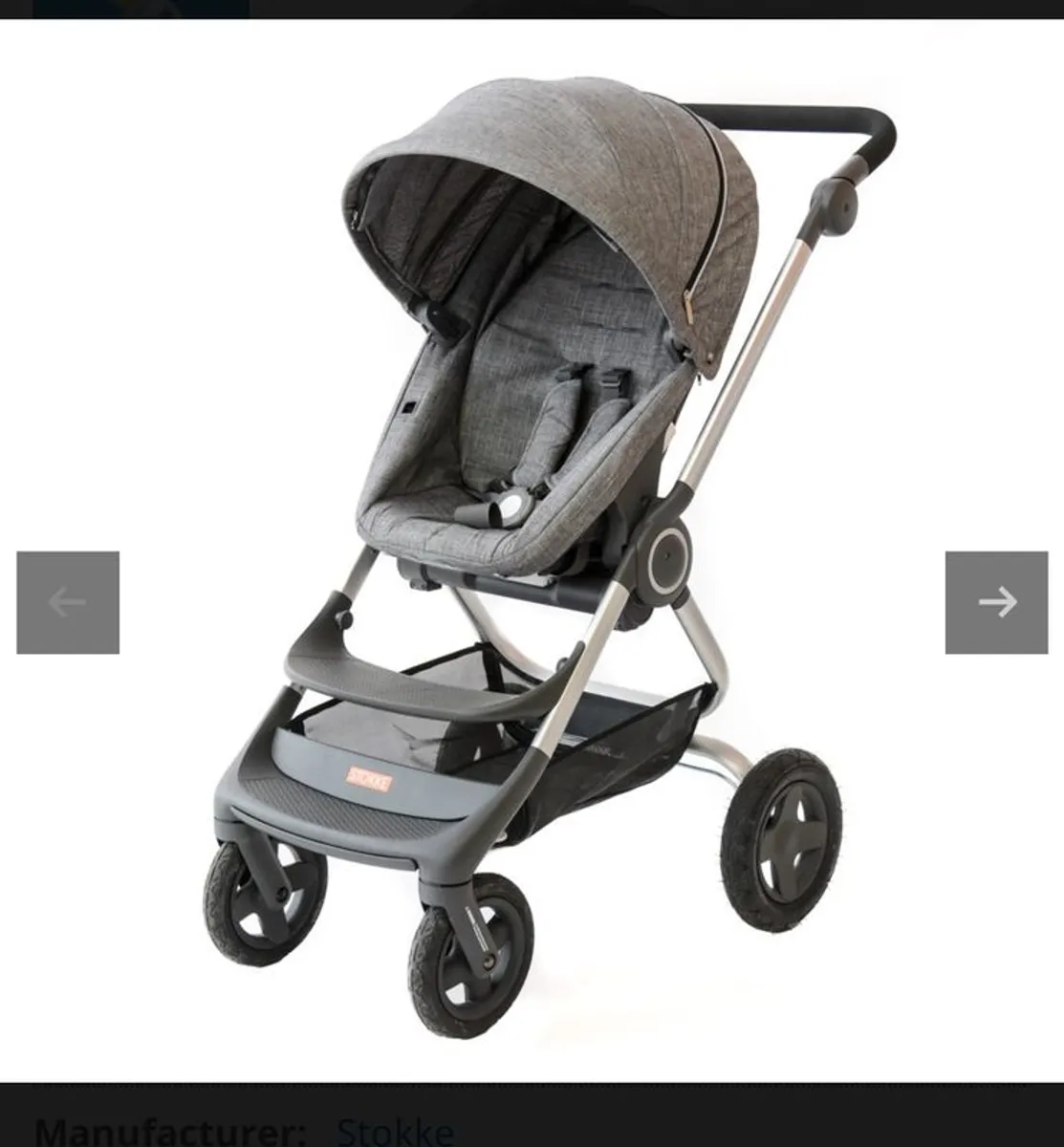 Stokke Carrycot and Pram - Image 3