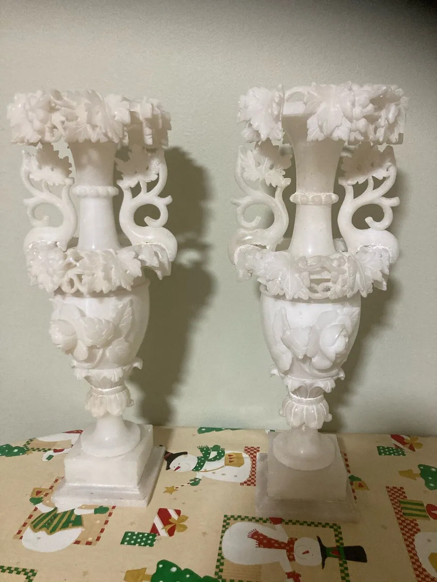 Alabaster Vases - Image 1