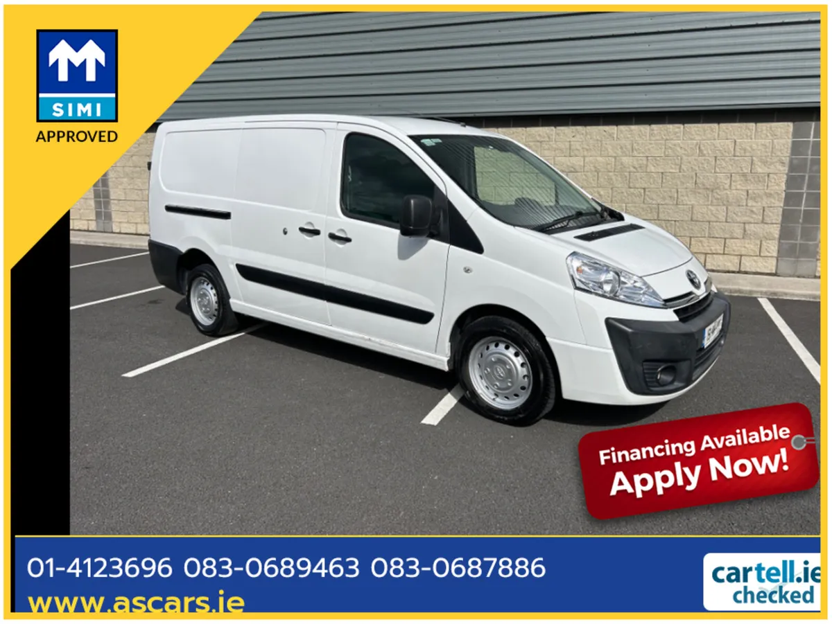 Toyota Proace 2.0 D LWB GX 6DR ** TWIN SLIDING DOO - Image 1