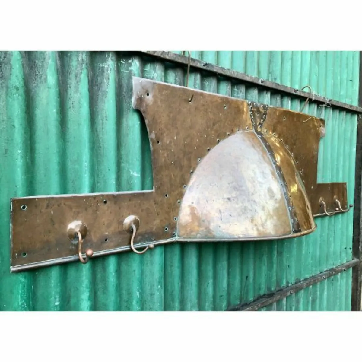 Antique Copper Fire Hood – KAS187 - Image 2