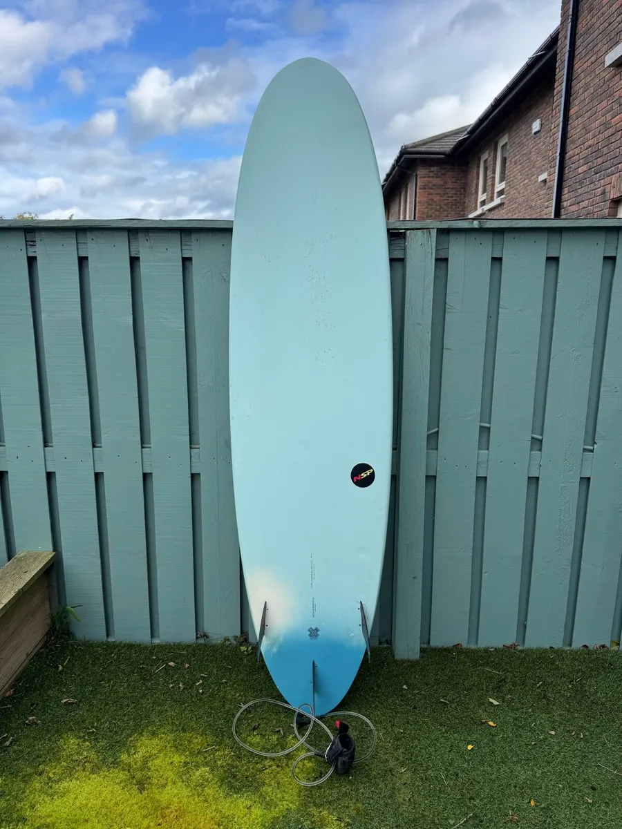 7’6” NSP Surfboard - Image 2