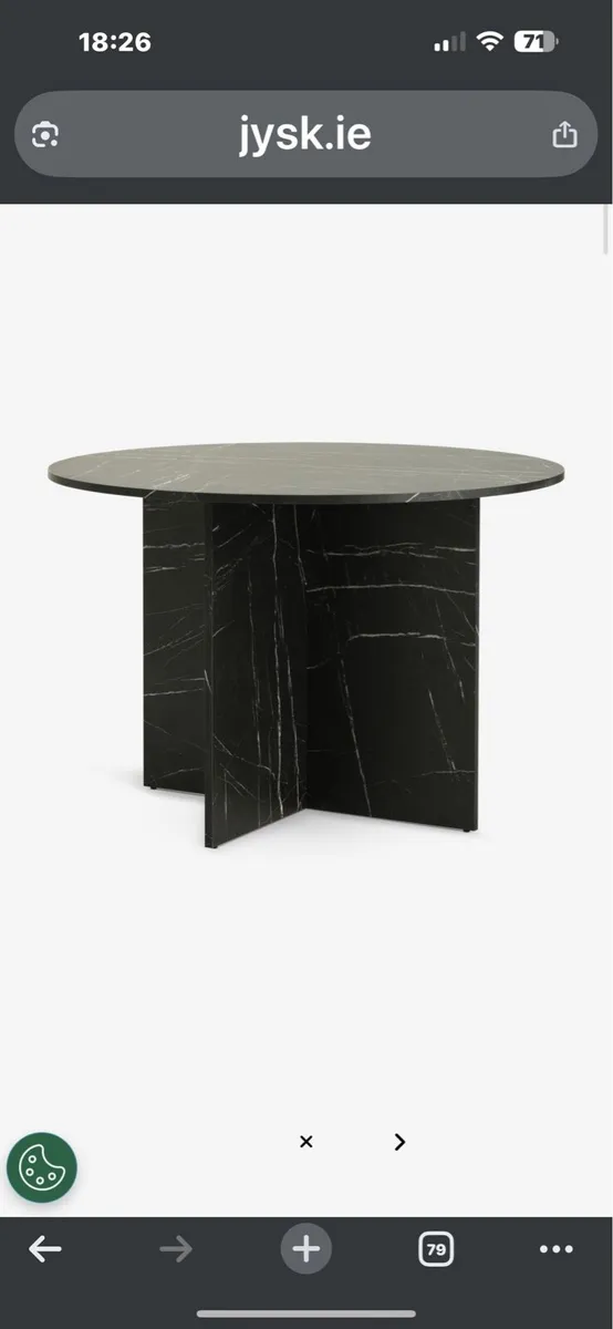 Table and chairs - Image 1