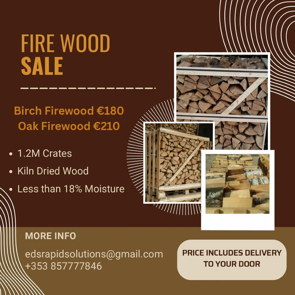 Wholesale Firewood – place your orders now for Oct - Image 1