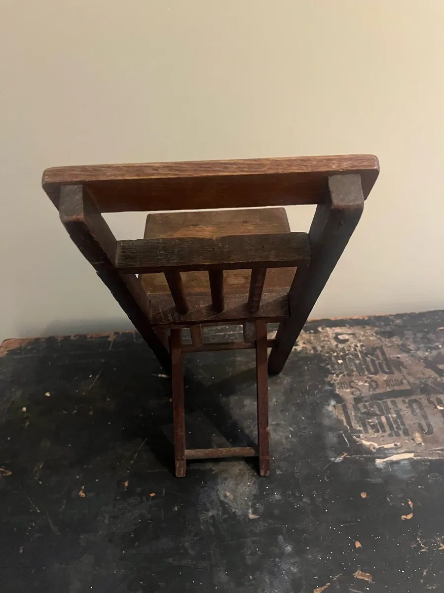 Antique 19th Century Apprentice Folding Chair - Image 3